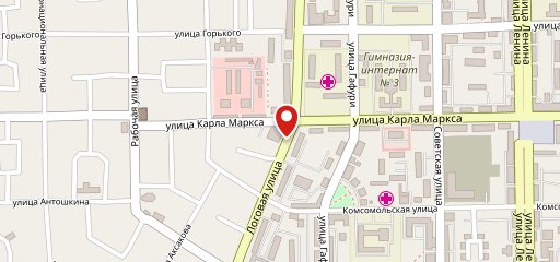 Фастфуд на карте