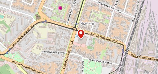 Фастфуд на карте