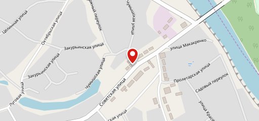 Фастфуд на карте