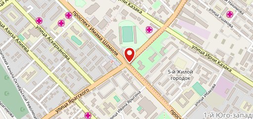 Фастфуд на карте