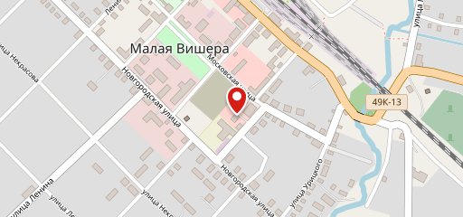Фастфуд на карте