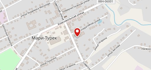 Фастфуд на карте
