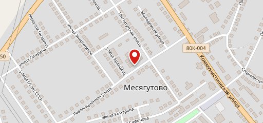 Фастфуд на карте
