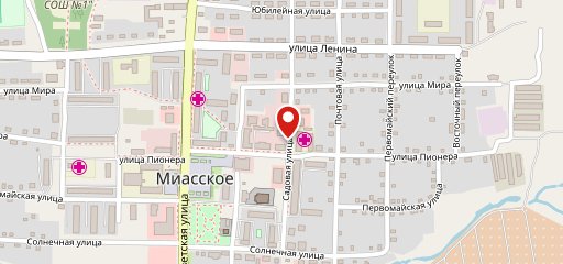 Фастфуд на карте