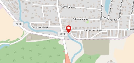 Фастфуд на карте