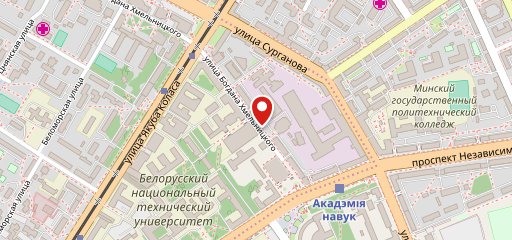Фастфуд на карте