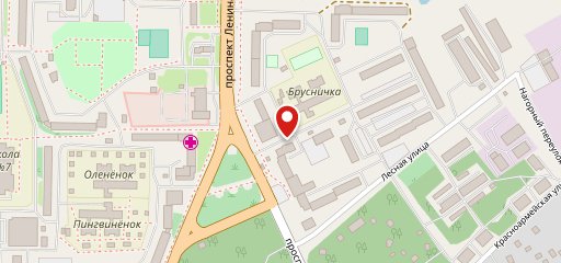 Фастфуд на карте