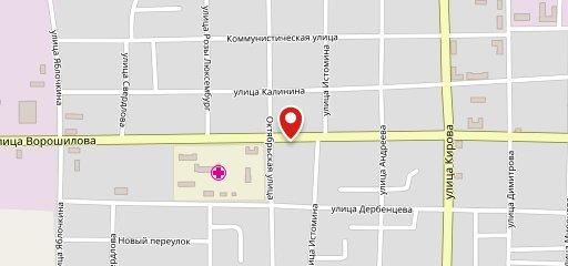 Фастфуд на карте