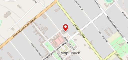 Фастфуд на карте