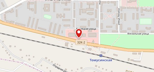 Фастфуд на карте