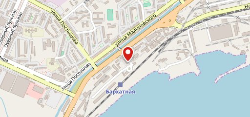 Фастфуд на карте