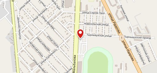Фастфуд на карте