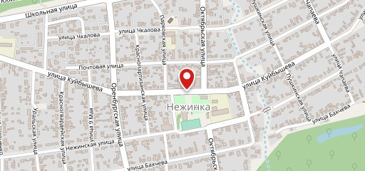 Фастфуд на карте