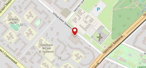Фастфуд на карте