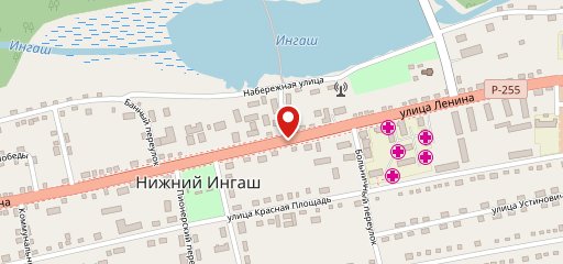 Фастфуд на карте