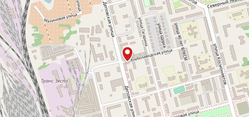 Фастфуд на карте