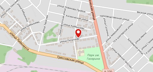 Фастфуд на карте