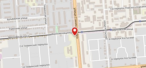 Фастфуд на карте