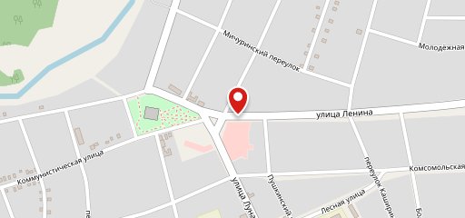 Фастфуд на карте