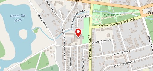 Фастфуд на карте