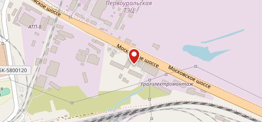 Фастфуд на карте