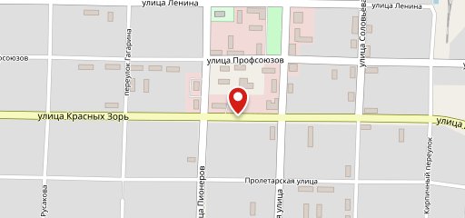Фастфуд на карте