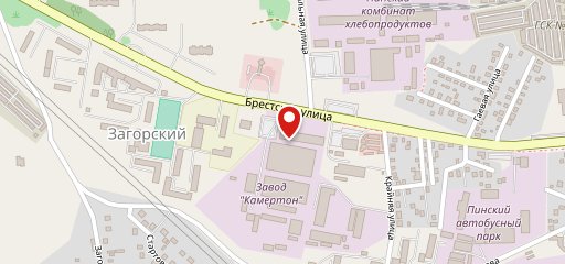 Фастфуд на карте