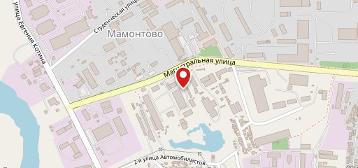 Фастфуд на карте