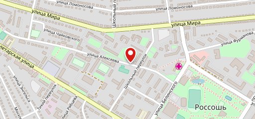 Фастфуд на карте