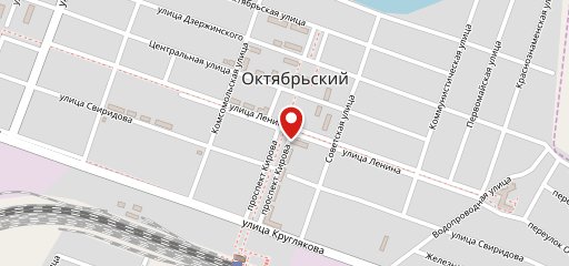 Фастфуд на карте