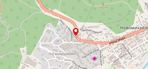 Фастфуд на карте