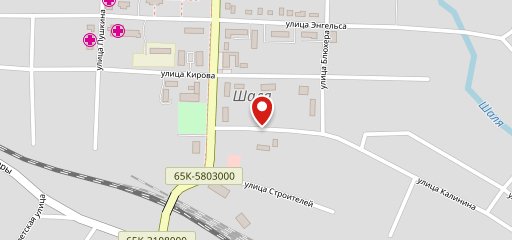 Фастфуд на карте
