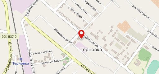 Фастфуд на карте