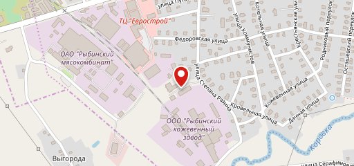 Фастфуд на карте