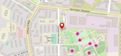 Фастфуд на карте