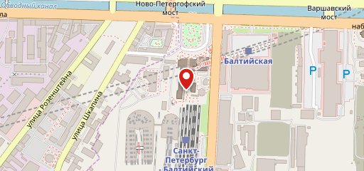 Фастфуд на карте
