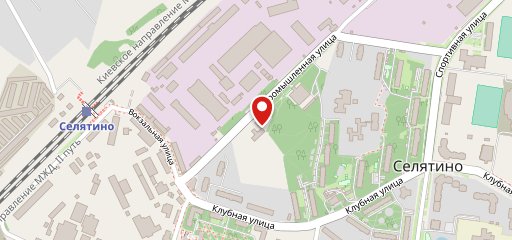 Фастфуд на карте