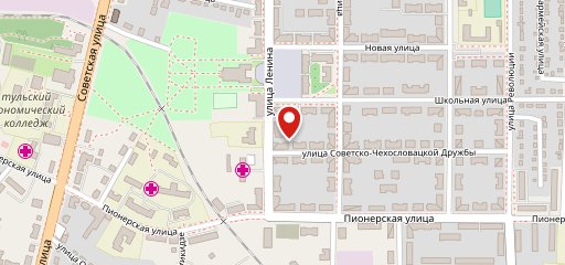Фастфуд на карте