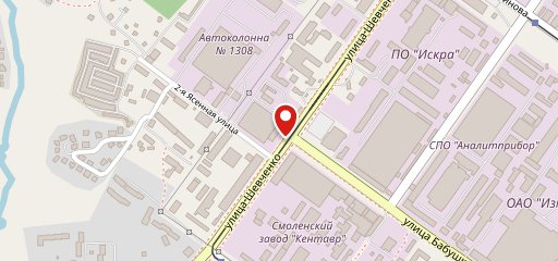 Фастфуд на карте