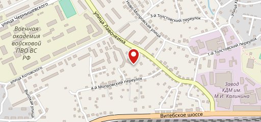 Фастфуд на карте