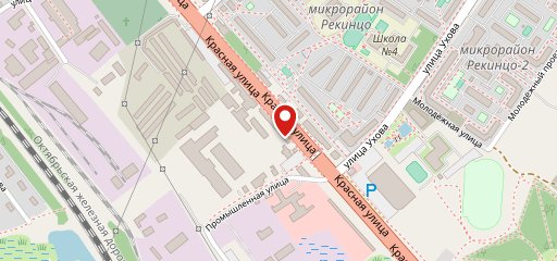 Фастфуд на карте