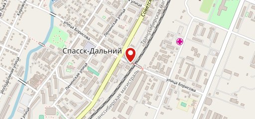 Фастфуд на карте