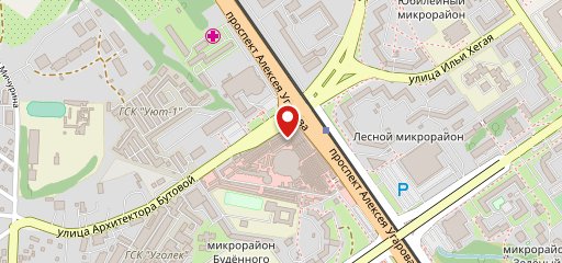 Фастфуд на карте