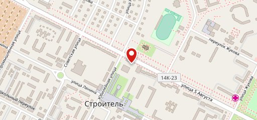 Фастфуд на карте