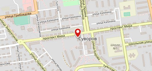 Фастфуд на карте