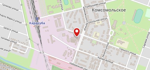 Фастфуд на карте