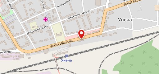 Фастфуд на карте