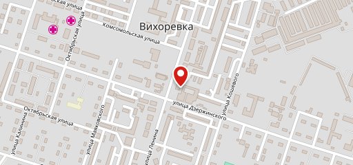 Фастфуд на карте
