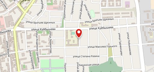 СОГМА, столовая на карте