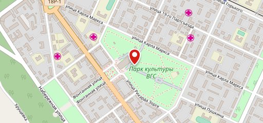 Фастфуд на карте